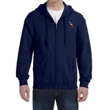 American Airlines 2013 Logo Zipped Hooded Sweatshirt