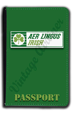 Aer Lingus Irish Vintage Passport Case
