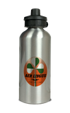 Aer Lingus Green and White Shamrock Aluminum Water Bottle