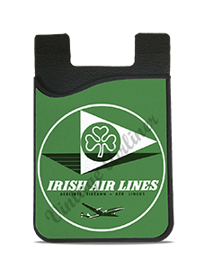 Aer Lingus Irish Air Lines 1950's Vintage Bag Sticker Card Caddy