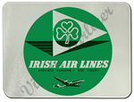 Aer Lingus Vintage 1950's Bag Sticker Glass Cutting Board