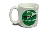 Aer Lingus 1950's Vintage Bag Sticker  Coffee Mug