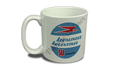 Aerolineas Argentinas 1960's Vintage Bag Sticker  Coffee Mug