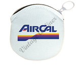 Air Cal Last Logo Round Coin Purse
