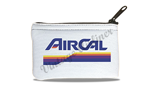 Air Cal Last Logo Rectangular Coin Purse