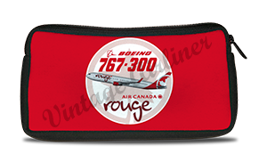 Air Canada Rouge Bag Sticker Travel Pouch
