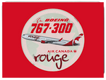 Air Canada Rouge Bag Sticker Glass Cutting Board