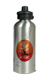 Air France 1950's Vintage Big Sticker Aluminum Water Bottle