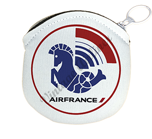 Air France 1976 Logo Round Coin Purse