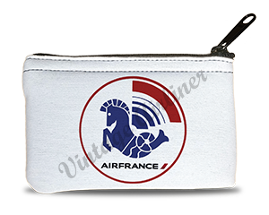 Air France 1976 Logo Rectangular Coin Purse