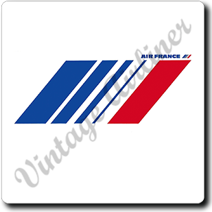 Air France Current Logo Square Coaster