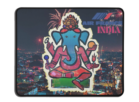 Air France India Collage MousePad