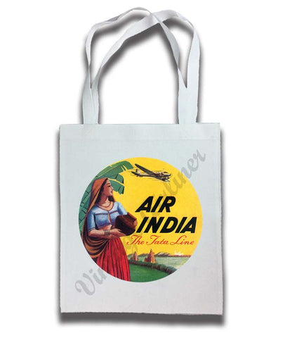 Air India Vintage Tote Bag