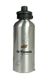 Air Wisconsin Logo Aluminum Water Bottle