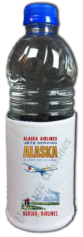 Alaska Airlines Jets Serving Vintage Koozie
