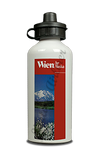 Wien Air Timetable Cover Aluminum Water Bottle