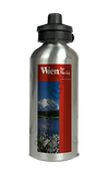 Wien Air Timetable Cover Aluminum Water Bottle