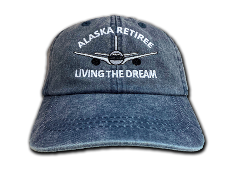 Alaska Airlines Retiree Blue Cap