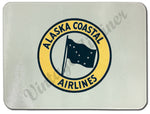 Alaska Coastal Airlines Glass Cutting Board
