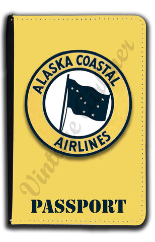 Alaska Coastal Airlines Passport Case