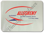 Allegheny Airlines Vintage Bag Sticker Glass Cutting Board