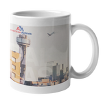 American Airlines Dallas Skyline Coffee Mug