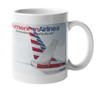 American Airlines Flag Tail New Logo Coffee Mug