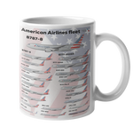 American Airlines Fleet Coffee Mug