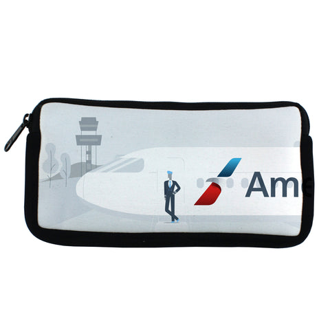 AA Flight Attendent Travel Pouch