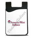 America West Airlines Original Logo Timetable Card Caddy