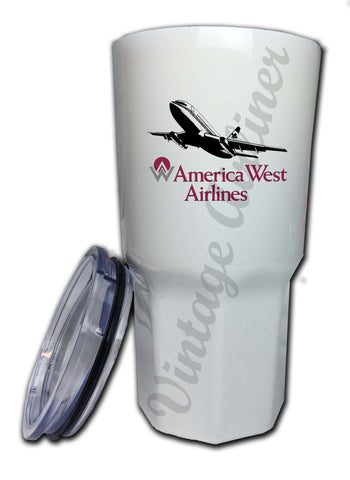 America West 737 Logo Tumbler