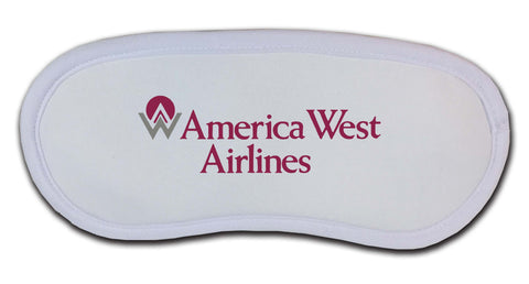 America West Airlines Original Logo Sleep Mask