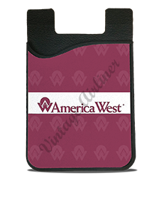America West Logo Card Caddy