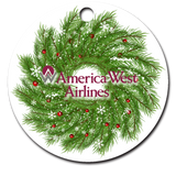 America West Airlines Original Logo Ornaments