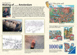 Amsterdam Cities of the World Puzzle (1,000 pieces) by Ravensburger