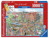 Amsterdam Cities of the World Puzzle (1,000 pieces) by Ravensburger