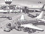 At The Airport Puzzle - Frame (41 pieces) by Ravensburger