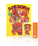 Arizona American Airlines Travel Poster Mini Travel Puzzle by New York Puzzle Company - (100 pieces)
