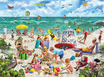 Beach Day Puzzle by White Mountain - (1,000 pieces)