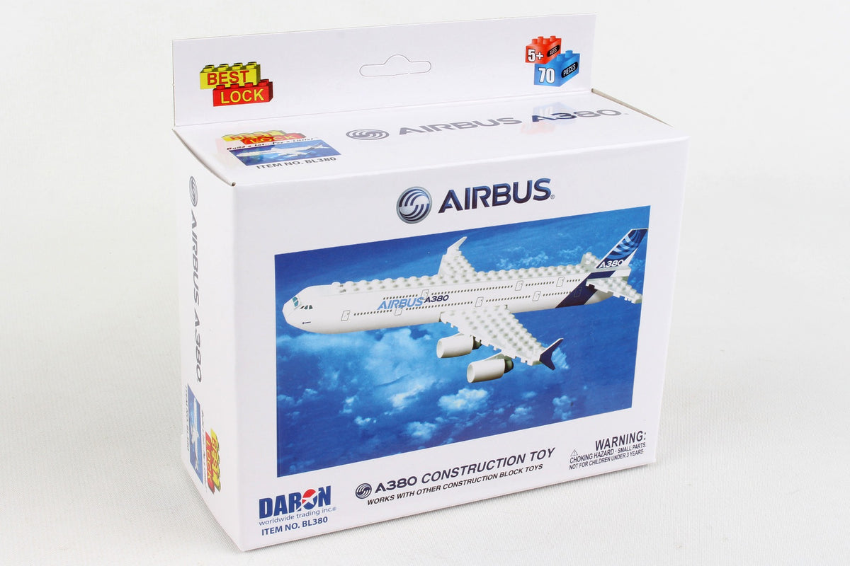 Airlinertags クラシックセット B747 A380 コンコルド AIRBUS A380 55 PIECE CONSTRUCTION TOY - BL380 – Airline Employee Shop