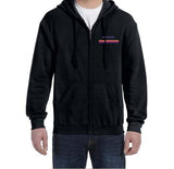 Air Cal Logo Zipped Hooded Sweatshirt