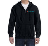 America West First Logo Zipped Hooded Sweatshirt