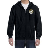 Mohawk Airlines Zipped Hooded Sweatshirt