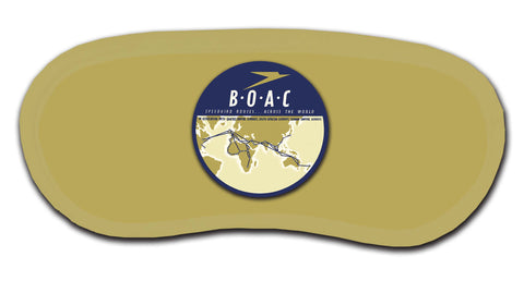 British Overseas Airways Corporation (BOAC) Vintage Sleep Mask