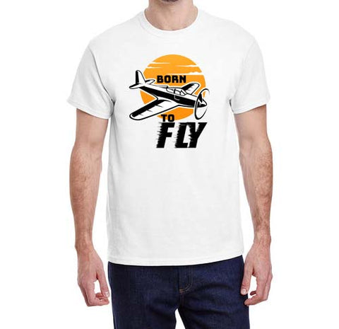 Vintage Born To Fly T-Shirt