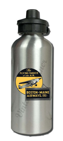 Boston Maine Airways Flying Yankee Aluminum Water Bottle