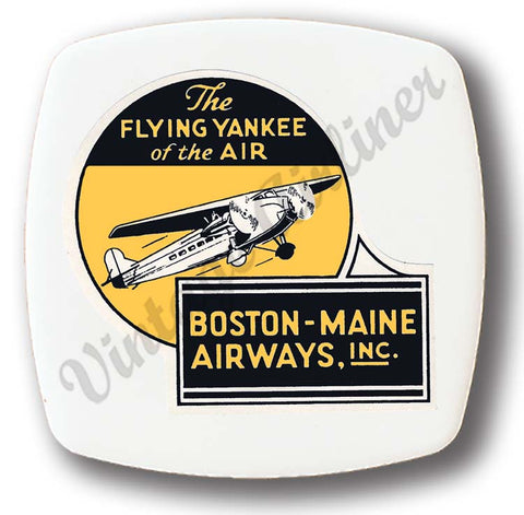 Boston Maine Airways Flying Yankee Magnets