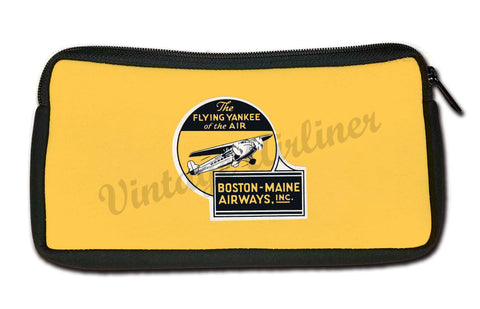 Boston Maine Airways Flying Yankee Travel Pouch