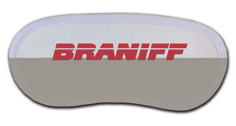 Braniff 1980's Logo Bag Sticker Sleep Mask