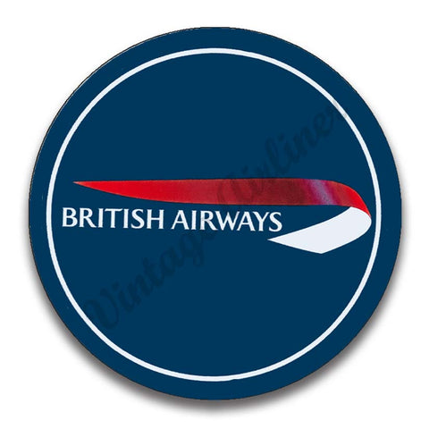 logo used by British Airways bag sticker Magnets